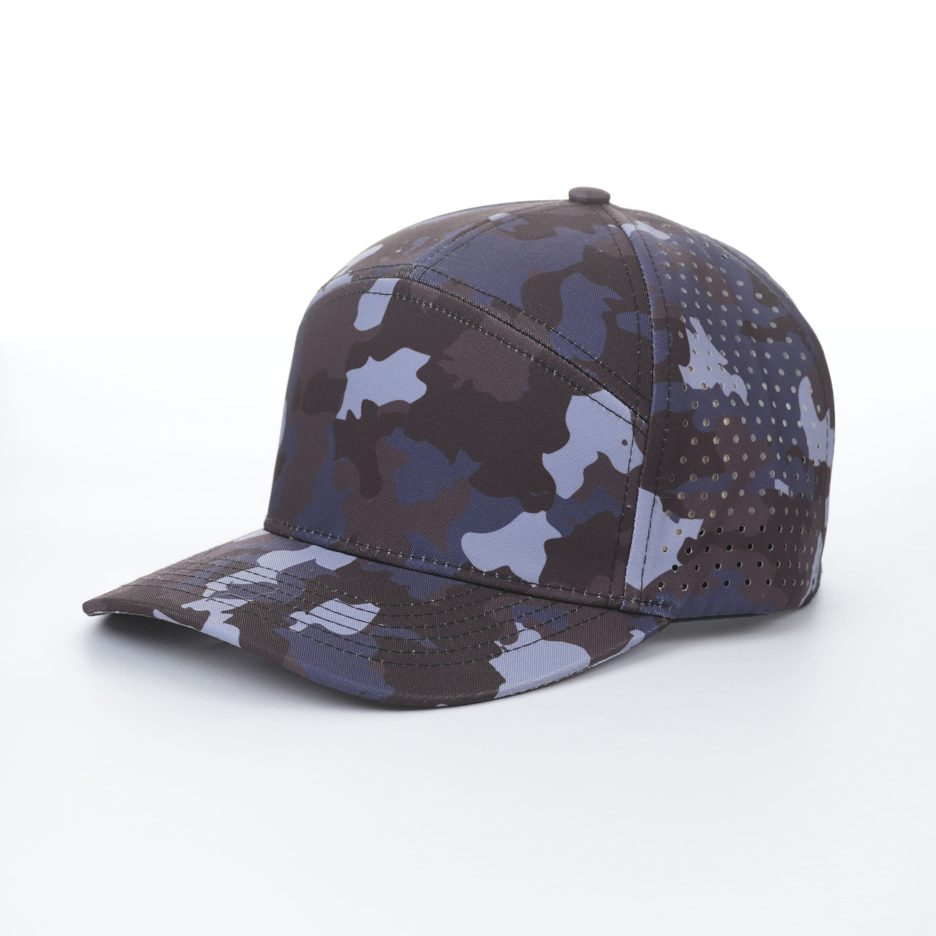 Gorra Camuflada Premium 6 Paneles Semi Impermeable para Bordado