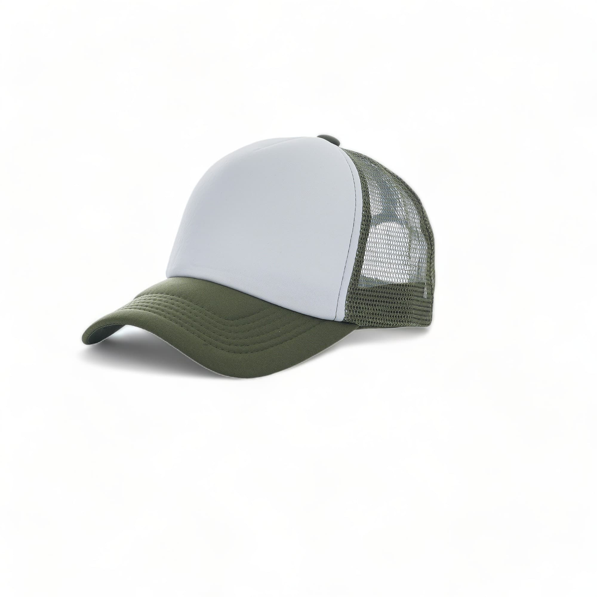 Gorra Trucker Frente Blanco en Espuma – 5 Cascos
